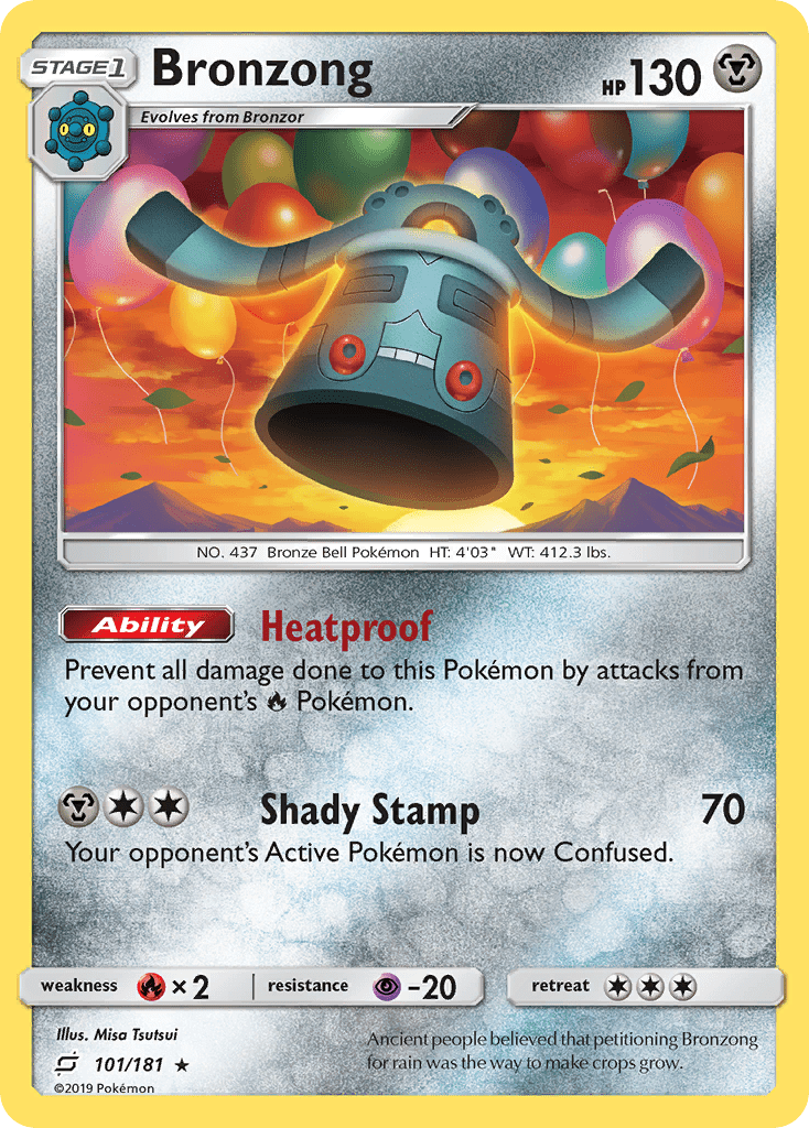Bronzong (101/181) [Sun & Moon: Team Up] Pokemon Single Pokémon  | Multizone: Comics And Games