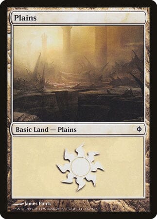 Plains (167) [New Phyrexia] MTG Single Magic: The Gathering  | Multizone: Comics And Games