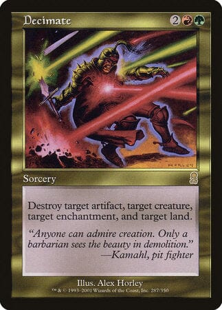 Decimate [Odyssey] MTG Single Magic: The Gathering  | Multizone: Comics And Games