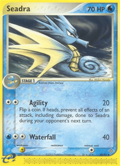 Seadra (40/97) [EX: Dragon] Pokemon Single Pokémon  | Multizone: Comics And Games