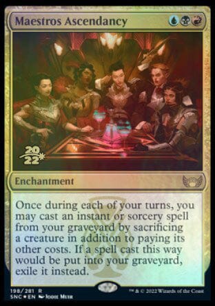 Maestros Ascendancy [Streets of New Capenna Prerelease Promos] MTG Single Magic: The Gathering  | Multizone: Comics And Games