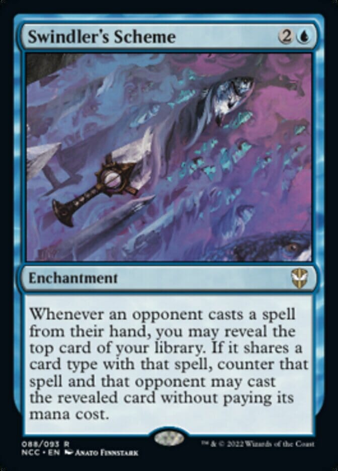 Swindler's Scheme [Streets of New Capenna Commander] MTG Single Magic: The Gathering  | Multizone: Comics And Games