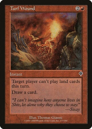 Turf Wound [Invasion] MTG Single Magic: The Gathering  | Multizone: Comics And Games