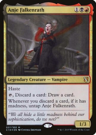 Anje Falkenrath [Commander 2019] MTG Single Magic: The Gathering  | Multizone: Comics And Games