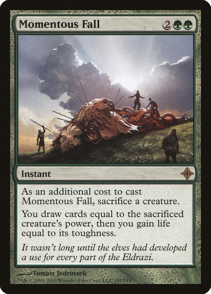 Momentous Fall [Rise of the Eldrazi] MTG Single Magic: The Gathering  | Multizone: Comics And Games