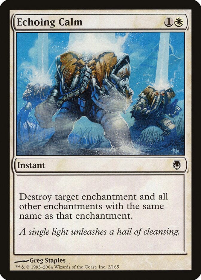 Echoing Calm [Darksteel] MTG Single Magic: The Gathering  | Multizone: Comics And Games