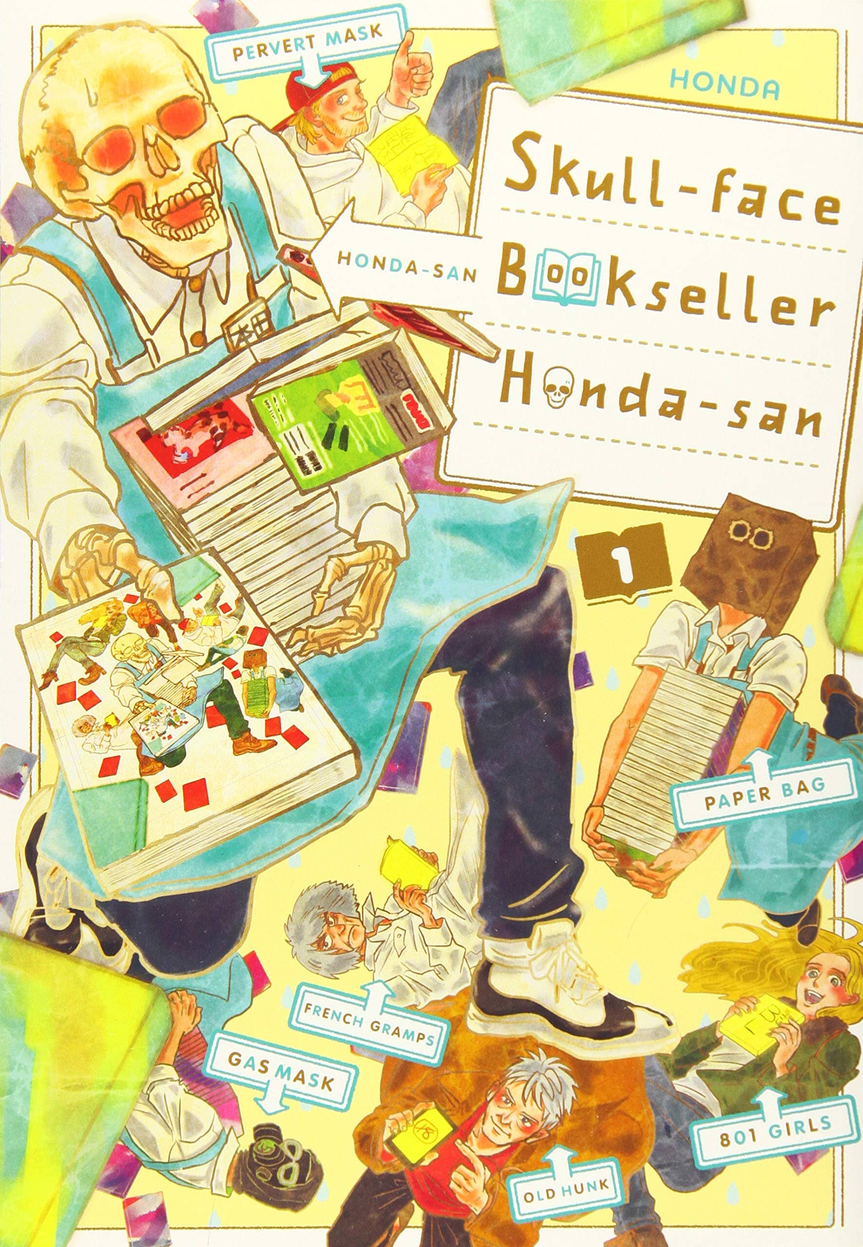 Skull-face bookseller Honda-san vol.1 Manga My Manga Shelf  | Multizone: Comics And Games