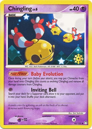 Chingling (42/123) [Countdown Calendar Promos] Pokemon Single Pokémon  | Multizone: Comics And Games