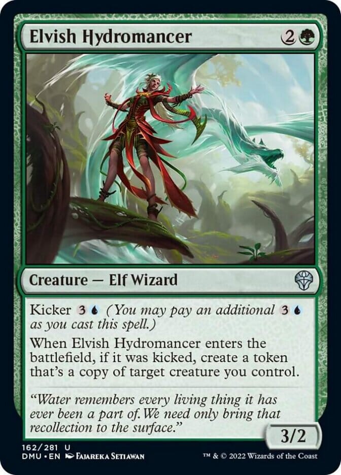 Elvish Hydromancer [Dominaria United] MTG Single Magic: The Gathering  | Multizone: Comics And Games