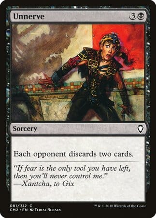 Unnerve [Commander Anthology Volume II] MTG Single Magic: The Gathering  | Multizone: Comics And Games