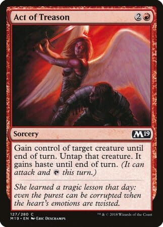 Act of Treason [Core Set 2019] MTG Single Magic: The Gathering  | Multizone: Comics And Games