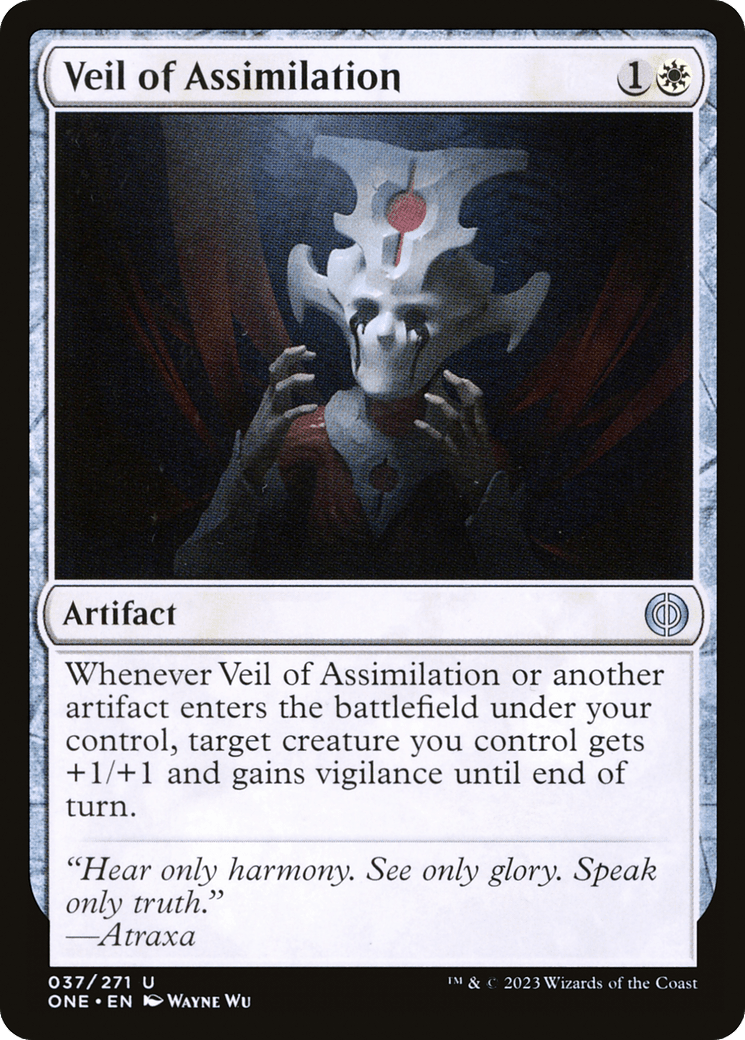 Veil of Assimilation [Phyrexia: All Will Be One] MTG Single Magic: The Gathering  | Multizone: Comics And Games