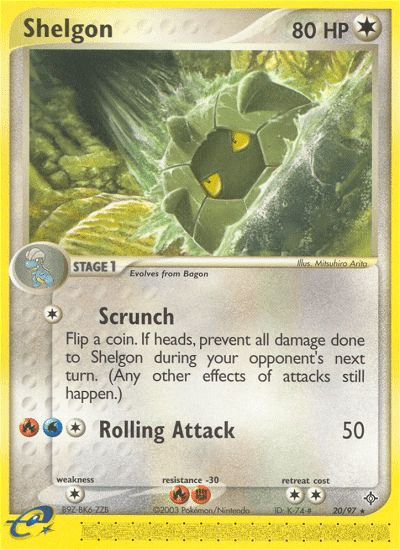Shelgon (20/97) [EX: Dragon] Pokemon Single Pokémon  | Multizone: Comics And Games