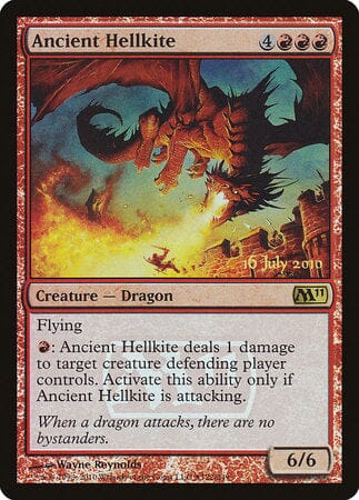 Ancient Hellkite [Magic 2011 Promos] MTG Single Magic: The Gathering  | Multizone: Comics And Games