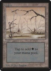 Swamp [Limited Edition Beta] MTG Single Magic: The Gathering  | Multizone: Comics And Games