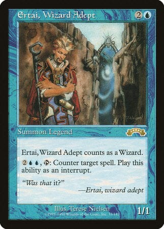 Ertai, Wizard Adept [Exodus] MTG Single Magic: The Gathering  | Multizone: Comics And Games