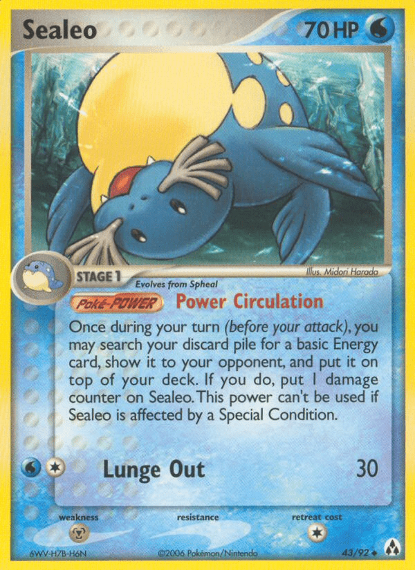 Sealeo (43/92) [EX: Legend Maker] Pokemon Single Pokémon  | Multizone: Comics And Games