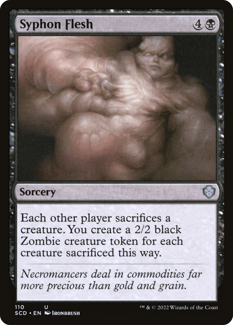 Syphon Flesh [Starter Commander Decks] MTG Single Magic: The Gathering  | Multizone: Comics And Games