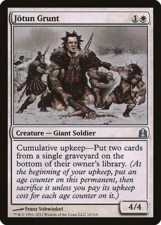 Jotun Grunt [Commander 2011] MTG Single Magic: The Gathering  | Multizone: Comics And Games