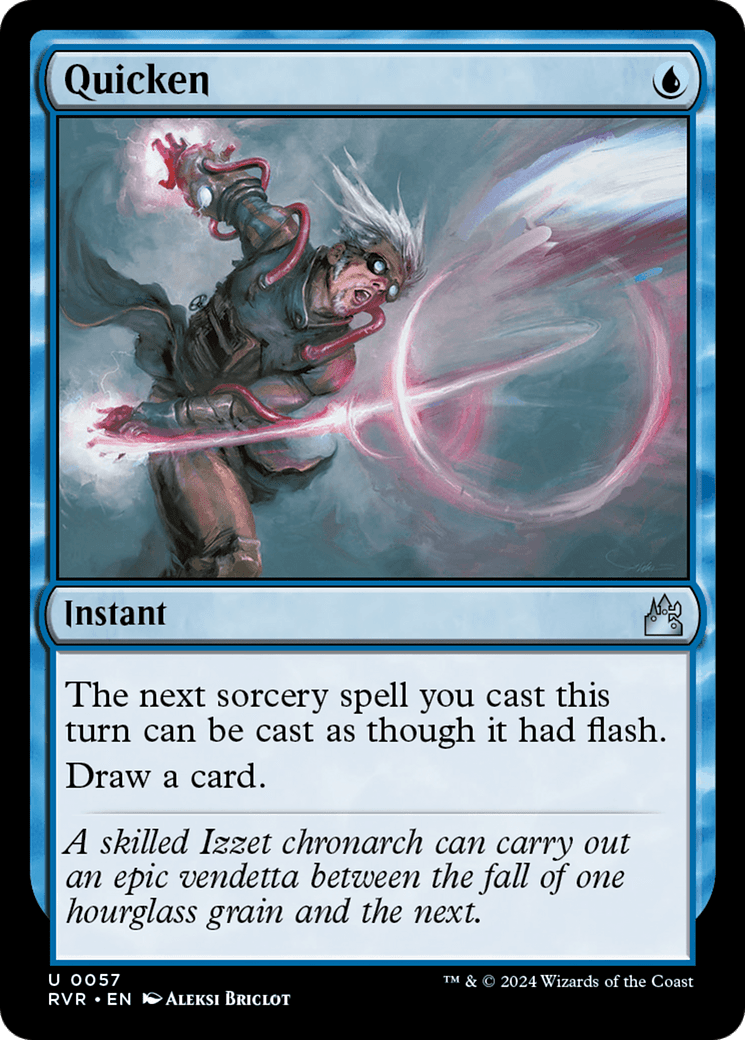 Quicken [Ravnica Remastered] MTG Single Magic: The Gathering  | Multizone: Comics And Games