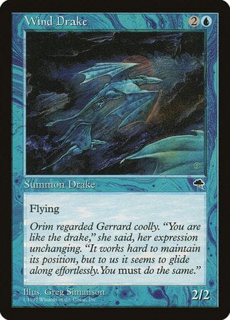 Wind Drake [Tempest] MTG Single Magic: The Gathering  | Multizone: Comics And Games