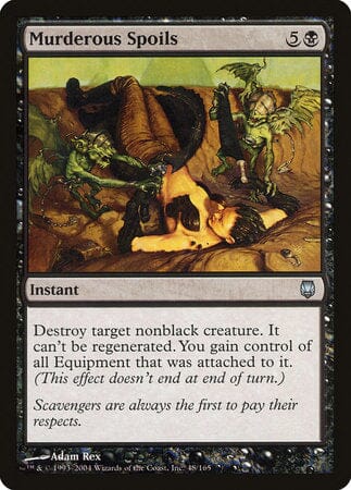 Murderous Spoils [Darksteel] MTG Single Magic: The Gathering  | Multizone: Comics And Games
