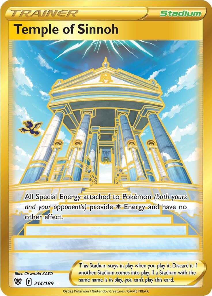Temple of Sinnoh (214/189) [Sword & Shield: Astral Radiance] Pokemon Single Pokémon  | Multizone: Comics And Games