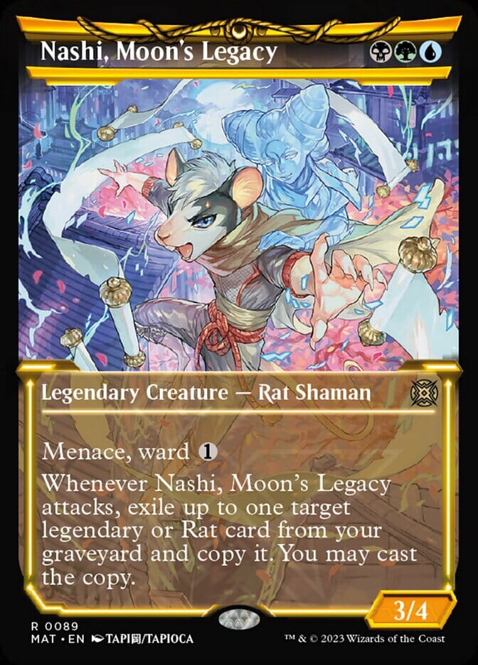 Nashi, Moon's Legacy (Showcase) [March of the Machine: The Aftermath] MTG Single Magic: The Gathering  | Multizone: Comics And Games