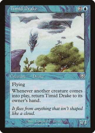 Timid Drake [Mercadian Masques] MTG Single Magic: The Gathering  | Multizone: Comics And Games