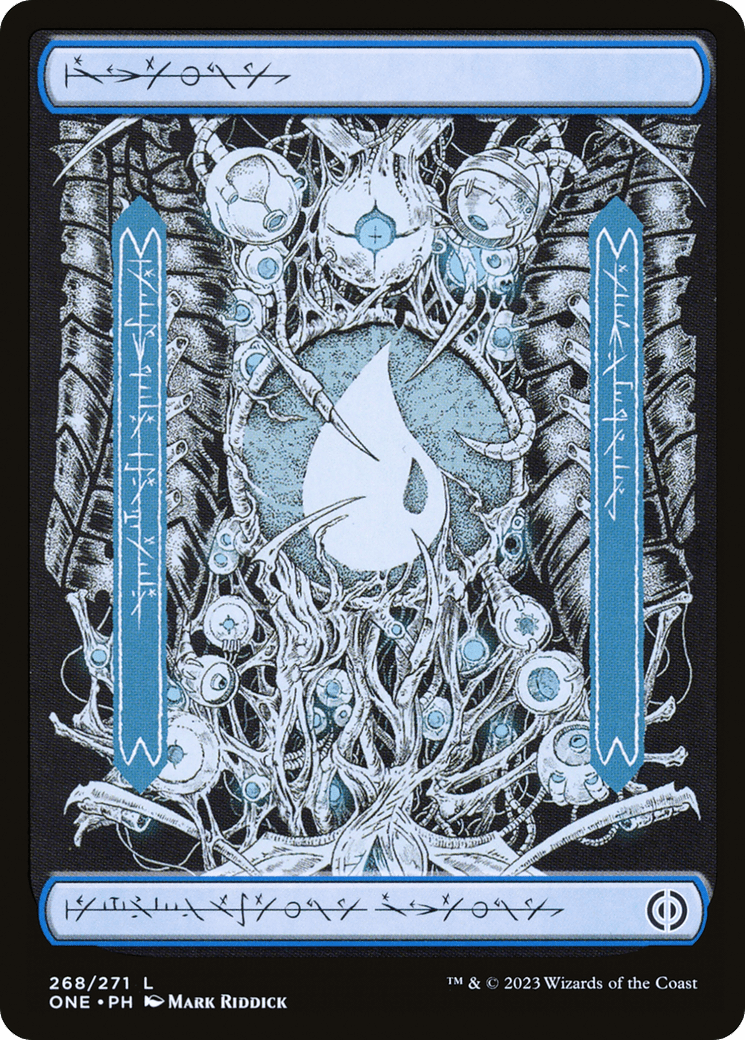 Island (268) (Phyrexian) [Phyrexia: All Will Be One] MTG Single Magic: The Gathering  | Multizone: Comics And Games