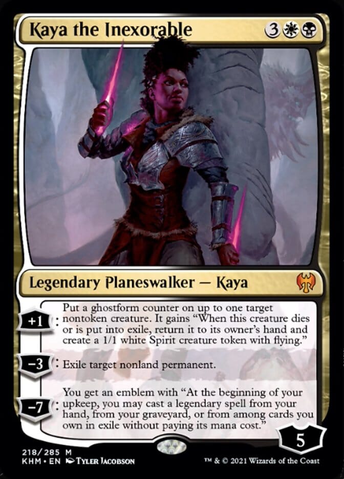 Kaya the Inexorable [Kaldheim] MTG Single Magic: The Gathering  | Multizone: Comics And Games