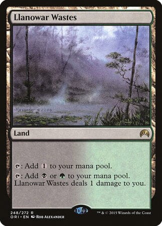 Llanowar Wastes [Magic Origins] MTG Single Magic: The Gathering  | Multizone: Comics And Games