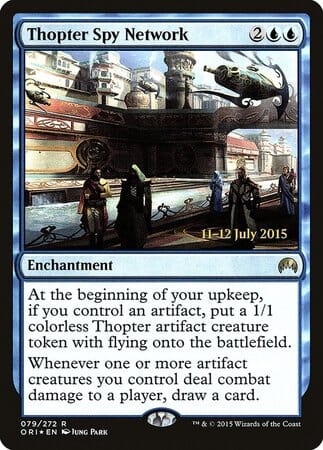 Thopter Spy Network [Magic Origins Promos] MTG Single Magic: The Gathering  | Multizone: Comics And Games