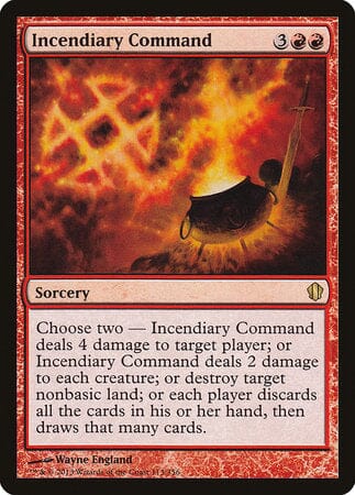 Incendiary Command [Commander 2013] MTG Single Magic: The Gathering  | Multizone: Comics And Games