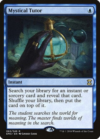 Mystical Tutor [Eternal Masters] MTG Single Magic: The Gathering  | Multizone: Comics And Games