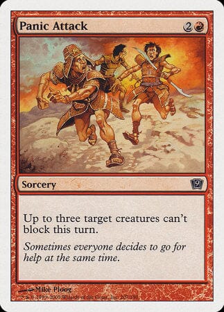 Panic Attack [Ninth Edition] MTG Single Magic: The Gathering  | Multizone: Comics And Games