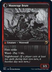 Brutal Cathar // Moonrage Brute [Innistrad: Double Feature] MTG Single Magic: The Gathering  | Multizone: Comics And Games