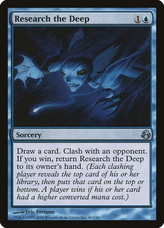 Research the Deep [Morningtide] MTG Single Magic: The Gathering  | Multizone: Comics And Games