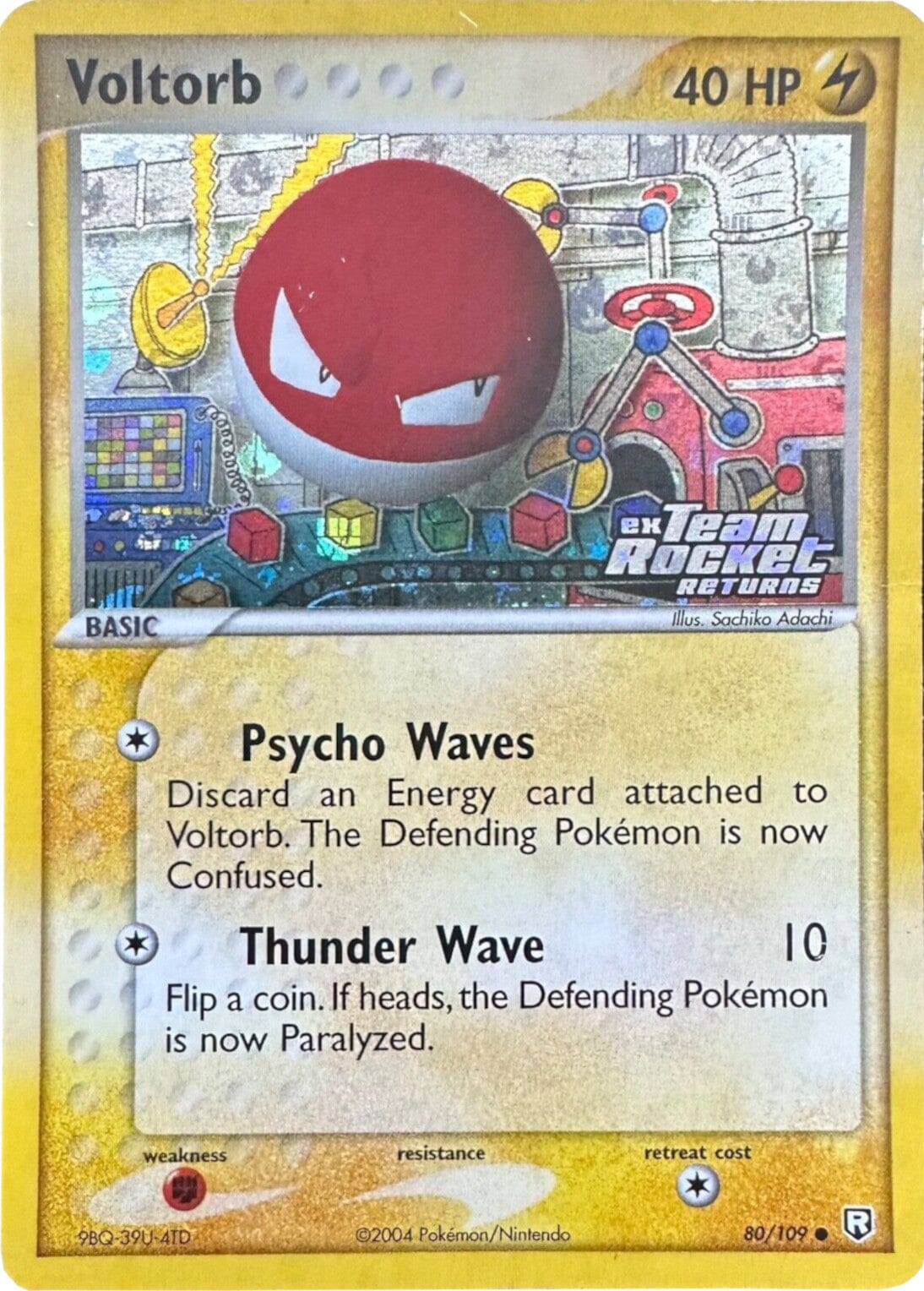 Voltorb (80/109) (Stamped) [EX: Team Rocket Returns] Pokemon Single Pokémon  | Multizone: Comics And Games