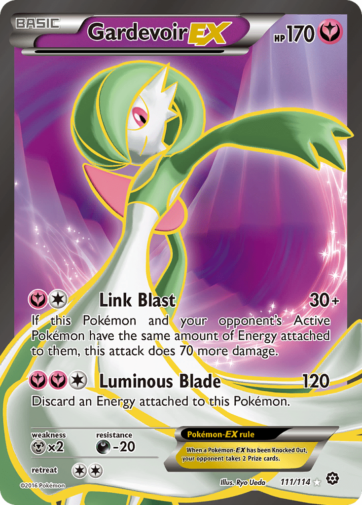 Gardevoir EX (111/114) [XY: Steam Siege] Pokemon Single Pokémon  | Multizone: Comics And Games