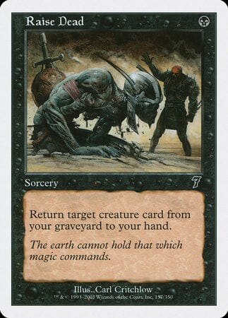 Raise Dead [Seventh Edition] MTG Single Magic: The Gathering  | Multizone: Comics And Games