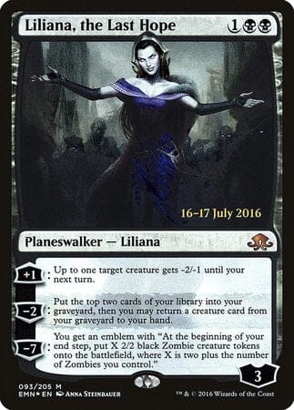 Liliana, the Last Hope [Eldritch Moon Promos] MTG Single Magic: The Gathering  | Multizone: Comics And Games