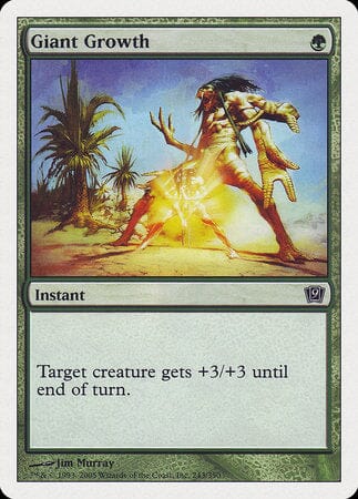 Giant Growth [Ninth Edition] MTG Single Magic: The Gathering  | Multizone: Comics And Games