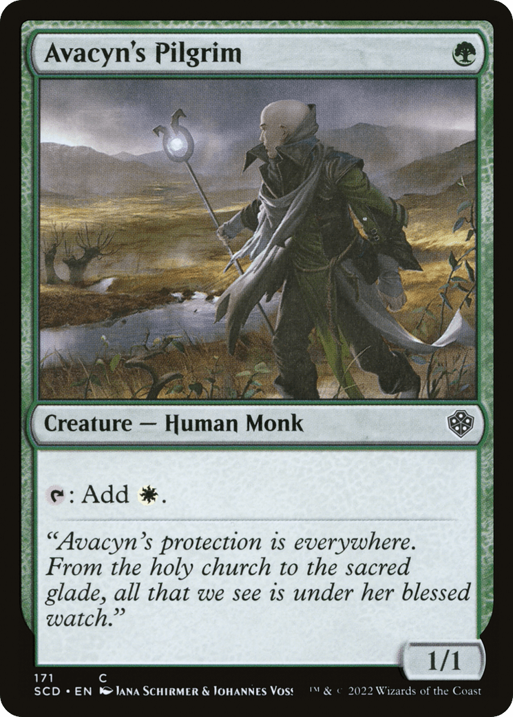 Avacyn's Pilgrim [Starter Commander Decks] MTG Single Magic: The Gathering  | Multizone: Comics And Games