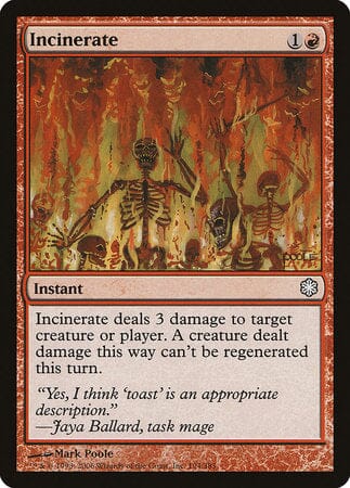 Incinerate [Coldsnap Theme Decks] MTG Single Magic: The Gathering  | Multizone: Comics And Games