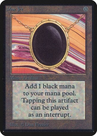 Mox Jet [Limited Edition Alpha] MTG Single Magic: The Gathering  | Multizone: Comics And Games