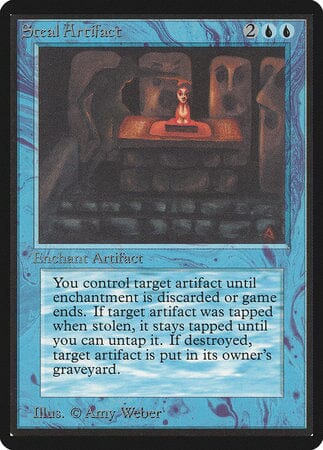 Steal Artifact [Limited Edition Beta] MTG Single Magic: The Gathering  | Multizone: Comics And Games