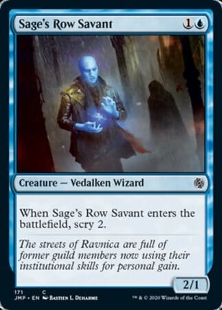 Sage's Row Savant [Jumpstart] MTG Single Magic: The Gathering  | Multizone: Comics And Games