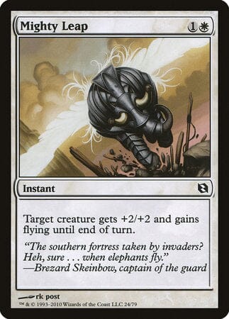 Mighty Leap [Duel Decks: Elspeth vs. Tezzeret] MTG Single Magic: The Gathering  | Multizone: Comics And Games