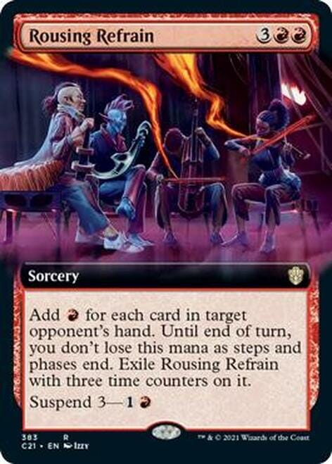 Rousing Refrain (Extended) [Commander 2021] MTG Single Magic: The Gathering  | Multizone: Comics And Games